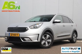Kia Niro 1.6 GDi Hybrid DynamicLine 140PK Automaat Half Leder Navigatie Achteruitrijcamera Clima Cruise Getint Glas