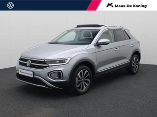 Hoofdafbeelding Volkswagen T-Roc Volkswagen T-Roc 1.5 TSI 150PK Style DSG automaat · Panoramadak · Navigatie · Achteruitrijcamera · parkeersenoren · Ergostoel