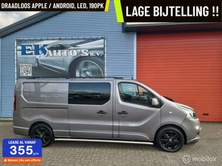Fiat Talento 2.0 MultiJet L2H1 DC 190pk.  Lage bijtelling
