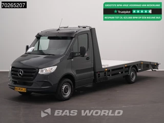 Mercedes Sprinter 317 CDI BPM VRIJ! Automaat Autotransporter Lier Trekhaak MBUX Navi Airco Cruise Cartransporter Oprijwagen Airco Cruise control