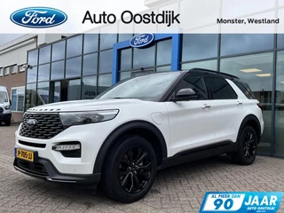 Ford Explorer 3.0 V6 EcoBoost PHEV ST-Line 457PK Panodak Parelmoerlak Zwart Dak 20" Zwarte velgen Massagestoelen/Geheugen 7 Persoons 360 Camera B&O Full Options *Compleet*