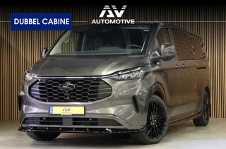 Hoofdafbeelding Ford Transit Custom Ford Transit Custom 320 2.0 TDCI 150 PK L2H1 DC LIMITED | L+R Schuifdeur | Dubbel Cabine | ACC | Blind Spot | Navigatie | Camera | CarPlay | Lane Assist | Raptor Edition | Trekhaak | Glaslook panelen | 6-Zitter | Verlengde fabrieksgarantie tot 09-2029