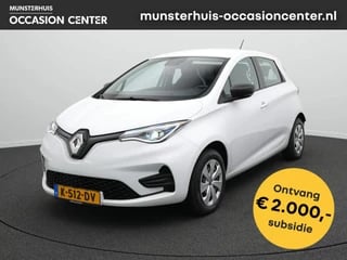 Hoofdafbeelding Renault ZOE Renault ZOE R110 Life 52 kWh - Batterijkoop - Eerste Eigenaar - 2000 SUBSIDIE BESCHIKBAAR!