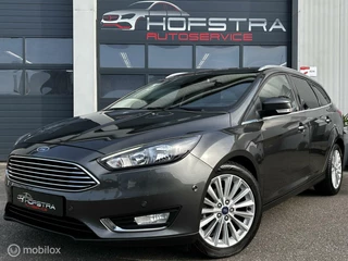Ford Focus Wagon 1.0 Titanium Edition Navi PDC Clima NAP Netjes!