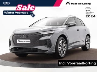 Audi Q4 e-tron Advanced edition e-tron 45 286pk 82Kwh Hatch Audi Q4 e-tron 45 quattro Advanced edition 82 kWh · MEGA Sale · Assistentiepakket plus · Comfortpakket · Privacy glas