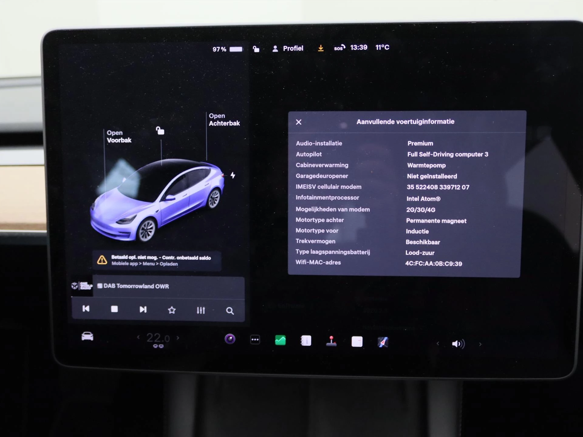 Hoofdafbeelding Tesla Model 3