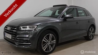 Hoofdafbeelding Audi Q5 Audi Q5 55 TFSI e quattro, B&O, pano, luchtvering, leer