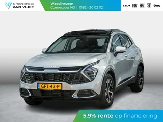 Hoofdafbeelding Kia Sportage Kia Sportage 1.6 T-GDi Hybrid DynamicPlusLine | Schuifkantel dak l Stoel en Stuurwielverwarming l 1360 KG trek gewicht l