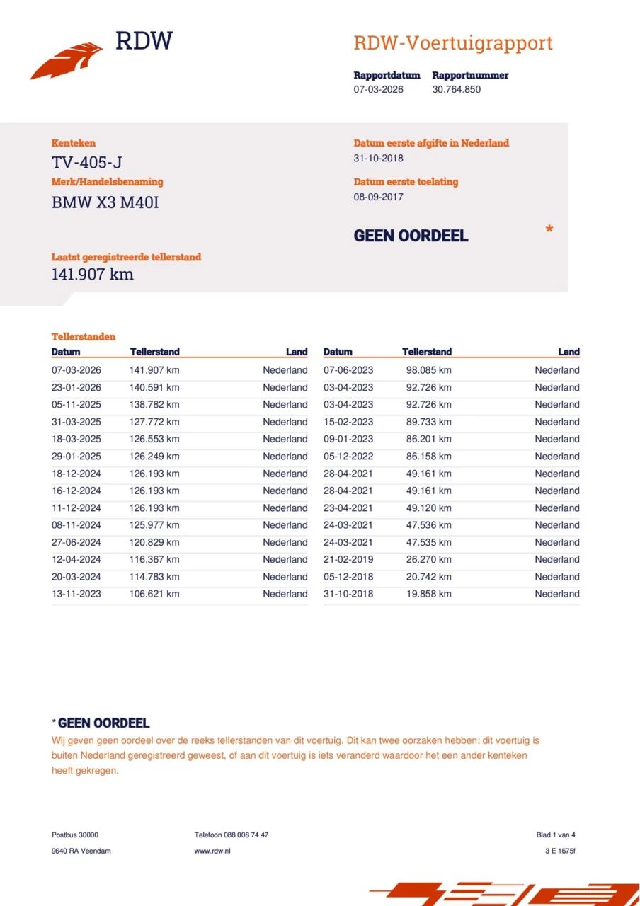 Hoofdafbeelding BMW X3