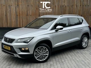 Seat Ateca 1.4 EcoTSI Xcellence Automaat | Navigatie | LED | Trekhaak elektrisch uitklapbaar | Sfeerverlichting | Achteruitrijcamera | Alcanatara | Apple Carplay | Parkeersensoren achter