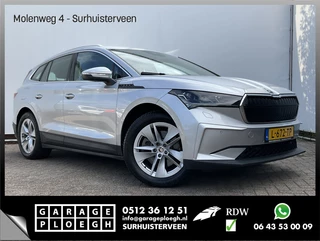 Hoofdafbeelding Škoda Enyaq iV Škoda Enyaq iV 80 Trekhaak Stoel/Stuurverw Carplay Warmtepomp Trekhaak 100% Elektrisch NL-Auto!