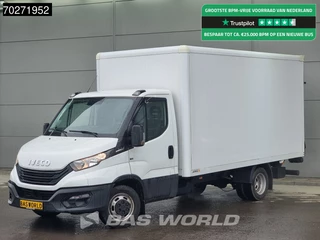 Iveco Daily 35C16 Automaat Laadklep Bakwagen Airco Camera Dubbellucht Meubelbak Koffer 19m3 Airco