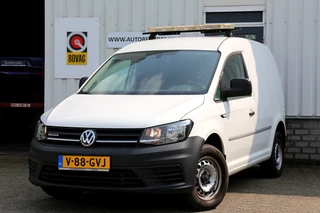 Volkswagen Caddy 1.4 TGI CNG L1H1 Automaat*BPM Vrij!*Perfect Onderh.*Zijschuifdeur/Stoelverw./Trekhaak/Camera/LED/Parkeersens./Airco/Front ass./Cruise-Control*