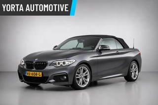 BMW 220i M Sport Cabriolet AUTOMAAT*LEDER*STOELVERWARMING*PDC