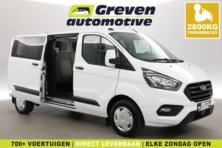 Ford Transit Custom 2.0 TDCI L2H1 | DC | 2800kg Trekgew. | 6 Zits | Airco | Cruise | Parkeersensoren