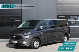 Ford Transit Custom 340 2.5 PHEV L2H1 Limited 232pk 9 Zits - Keyless - ACC - Blindspot - Camera - Carplay - Navi - Prijs excl. BTW - Rijklaar