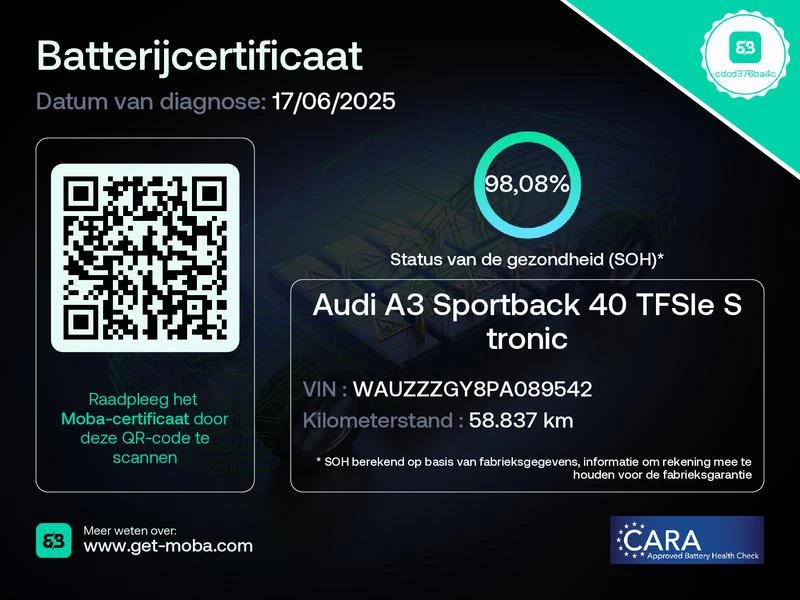 Hoofdafbeelding Audi A3
