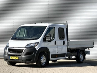 Hoofdafbeelding Peugeot Boxer Peugeot Boxer Open laadbak 2.2 165PK L4 DC Dubbele cabine Peugeot Boxer Open laadbak 2.2 BlueHDi 165 L4 Zwaar DC 3.5t