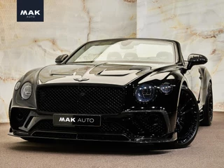 Bentley Continental GTC 6.0 W12 First Edition, MANSORY, ​Akrapovič, Full PPF, 22" AL13 Monoblock, B&O, HUD, memory, massage, stl.ventilatie, ACC, privacy, NP370k