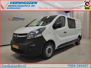 Opel Vivaro 1.6CDTI L2/H1 Dubbele Cabine Euro 6!