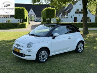 Fiat 500C Bicolore Nero-Bianco Cabriolet Climate/Cruise