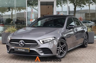 Mercedes A-Klasse Limousine A200 AMG-LINE 163pk I Panorama I Sfeerverlichting I Stoelverwarming I MBUX