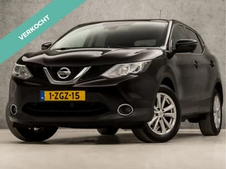 Nissan QASHQAI 1.2 Connect Sport Automaat (PANORAMADAK, NAVIGATIE, CLIMATE, 360 CAMERA, GETINT GLAS, SPORTSTOELEN, CRUISE, LM VELGEN, PARKEERSENSOREN, NIEUWSTAAT)