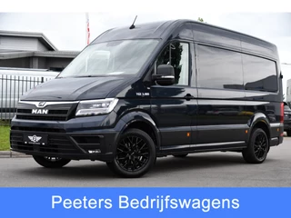 MAN TGE 3.180 35 2.0 L3H3 PB Edition Full Options! Adpatieve Cruise, Camera, Carplay, 177pk, LED, Stuurverwarming, Trekhaak, Multimedia, Voorruit verwarming, Uniek!