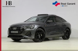 Hoofdafbeelding Audi e-tron Audi e-tron Sportback 55 quattro S-line 95 kWh/Pano/Black optiek