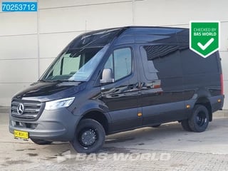 Mercedes Sprinter 517 CDI Automaat L2H2 Dubbel Cabine Dubbellucht LED Navi Trekhaak Camera 6 persoons Mixto Doka m3 Airco Dubbel cabine Trekhaak Cruise control