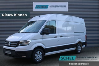 Hoofdafbeelding Volkswagen Crafter Volkswagen Crafter 35 2.0 TDI L3H3 177pk - Facelift - 2x Schuifdeur - Navigatie - LED - Geveerde stoel - Virtual cockpit - Camera - Stoelverwarming - Rijklaar