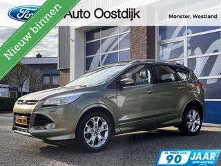 Ford Kuga 1.6 Titanium Plus 150PK Trekhaak Panodak Winterpack Camera Cruise Navi Elek. Achterklep Keyless Climate Parkeersensoren *2000KG Trekgewicht*
