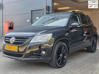 Volkswagen Tiguan 2.0 TSI Sport&Style 4Motion / PANO / CAMERA / CARPLAY / LEDER / STOELVERW / CRUISE / 18 INCH / NWE BEURT + APK !