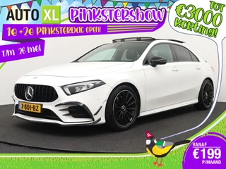 Mercedes-Benz A-Klasse 2.0 220 A35-Pack AMG 4MATIC Pan-dak Camera Burmester