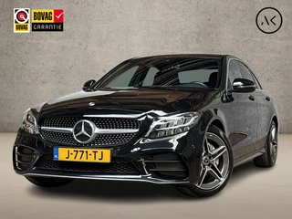 Mercedes-Benz C-Klasse 180 AMG Sport 156Pk Automaat (VIRTUAL COCKPIT, APPLE CARPLAY, GROOT NAVI, CAMERA, LEDER, STOELVERWARMING, ELEK SPORTSTOELEN, GETINT GLAS, NIEUWE APK, NIEUWSTAAT)