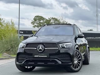 Mercedes GLE-klasse 350 e 4MATIC AMG Panoramadak|Luchtvering|Burmester®|Keyless|Camera 360°|Night pakket|Sfeerverlichting|Distronic