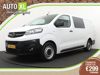Opel Vivaro 2.0 145 PK L3 DC 6-Pers Trekhaak Betimmering Carplay Navi 