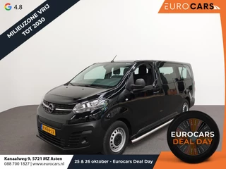 Hoofdafbeelding Opel Vivaro-e Opel Vivaro-e Combi L3H1 75 kWh Vivaro-e Combi 75-kWh L3H1 9-persoons PERSONENBUS Airco Navi PDCA Sidebars
