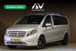 Mercedes-Benz Vito 116 CDI Extra Lang DC | Dubbel Cabine | 6-Zitter | Navigatie | Cruise control | PDC V+A | LM Velgen | MF Stuur | Airco | Trekhaak | Automaat | Nieuwe APK | Dubbel cabine