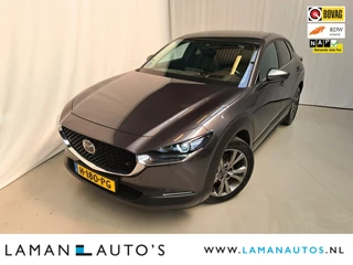 Mazda CX-30 2.0 e-SkyActiv-X M Hybrid 180pk Luxury Automaat | Bose Leder CarPlay 18" LMV ACC ECC BSM HUD Camera Metallic | Hybrid Voorschoten