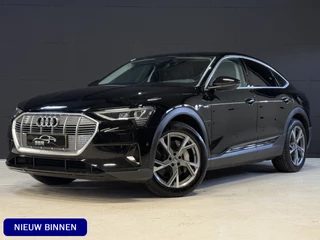 Audi e-tron Sportback 50 quattro edition 71 kWh | Leder | Stoelverwarming | Navi | Luchtvering | Virtual Cockpit