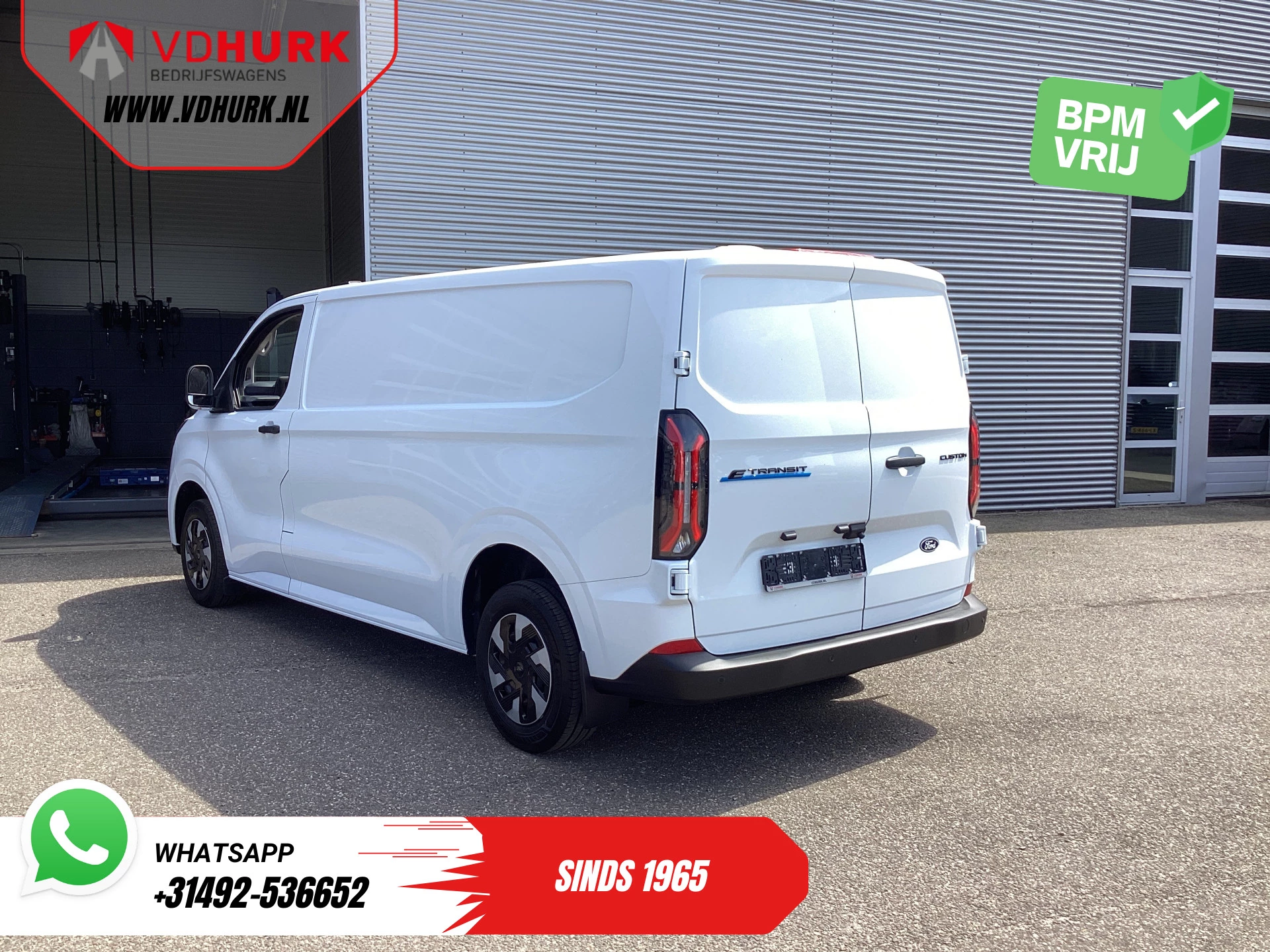 Hoofdafbeelding Ford E-Transit Custom
