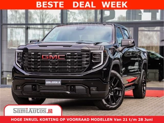 GMC Sierra DENALI 6,2 V8 Full Option | De Meest Luxe Pick-Up in zijn Klasse | Comfortabele Dubbele Cabine met Royale 5 Zitplaatsen | BPM vrij | Nu Leverbaar uit Voorraad | Voorraad Nr 431569
