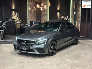 Hoofdafbeelding Mercedes-Benz C-Klasse Mercedes-Benz C-klasse 200 AMG|PANO|SFEER|CAM|BOMVOL!