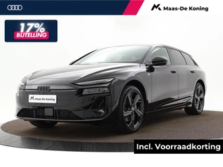 Hoofdafbeelding Audi A6 Avant e-tron Audi A6 e-tron Avant Advanced edition e-tron 367 PK 100kWh · Tech plus pakket · Sportstoelen leder · Privacy glas · Optiekpakket zwart plus