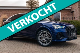 Audi Q3 Sportback 45 TFSI e S Edition 245 PK | Navarra Black Optic 3x S-Line Virtual Stoel/Stuurverw. 20''