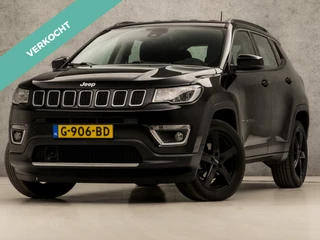 Jeep Compass 1.4 MultiAir Longitude Black Sport 141Pk (APPLE CARPLAY, GROOT NAVI, CLIMATE, CAMERA, LEDER, SPORTSTOELEN, LANE ASSIST, PARKEERSENSOREN, CRUISE, NIEUWSTAAT)