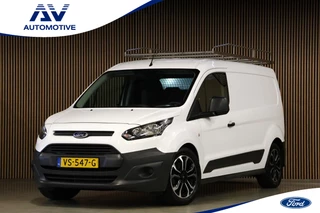 Ford Transit Connect 1.6 TDCI L2 | 3-Zitter | Trekhaak | Elek ramen | MF Stuur | Dealer onderhouden | Bluetooth | 1e eigenaar | Nieuwe APK | NAP Logisch