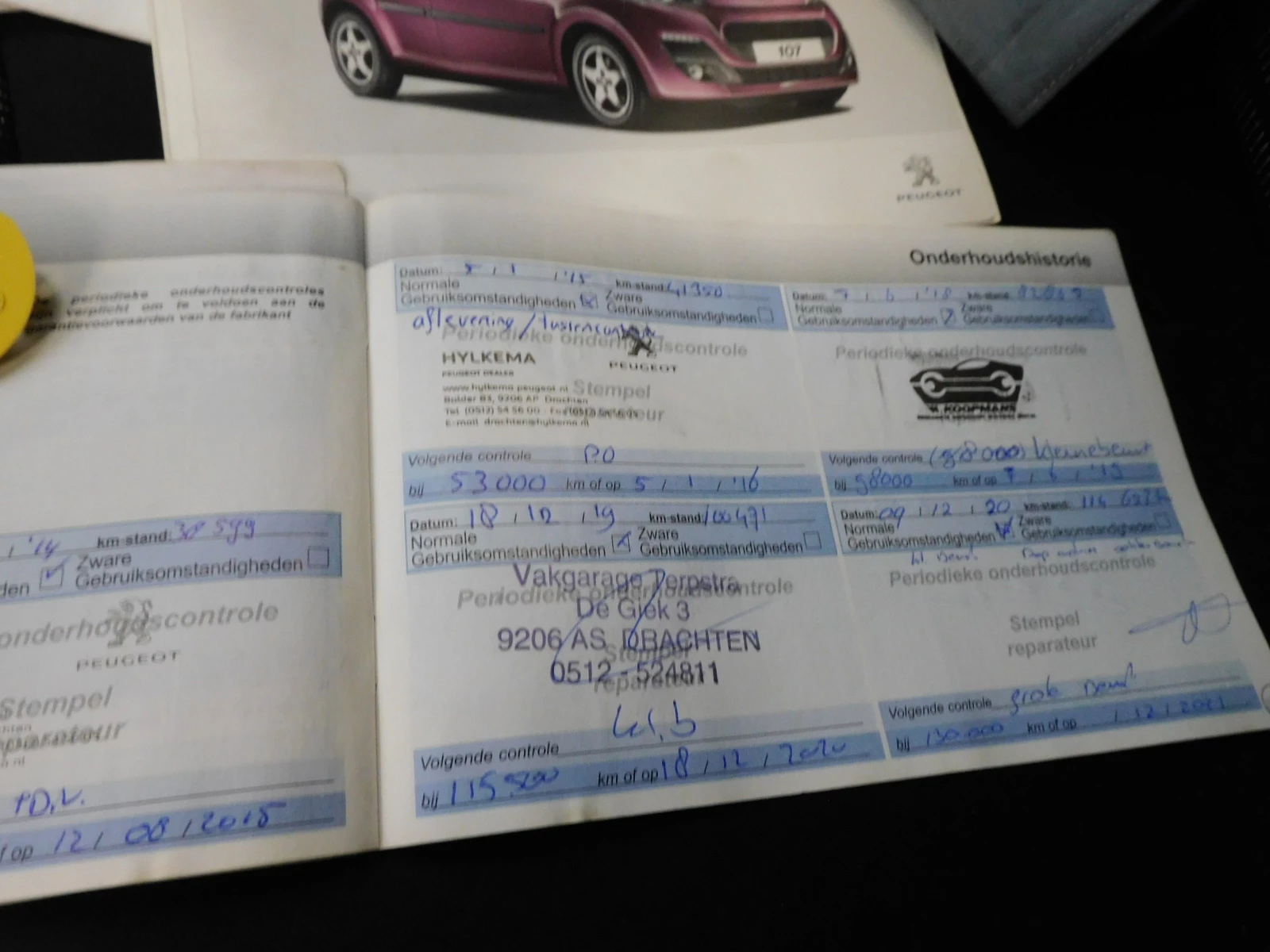 Hoofdafbeelding Peugeot 107