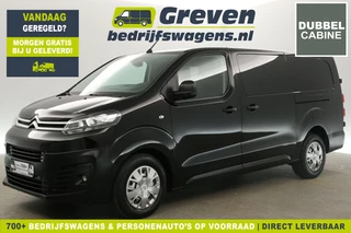 Citroën Jumpy 2.0 HDI L3H1 Dubbele Cabine | 6 Persoons Airco 360Camera Cruise Carplay PDC Navi 2xSchuifdeur DAB+